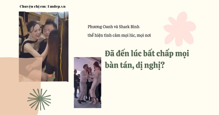 Phương Oanh và Shark Bình thể hiện tình cảm mọi lúc, mọi nơi: Đã đến lúc bất chấp mọi bàn tán, dị nghị?