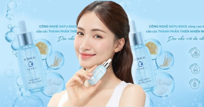 Serum SenKa Deep Moist 3x HA có gì hấp dẫn mà được Hòa Minzy yêu thích đến vậy