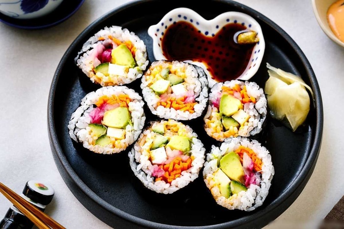 Cách làm sushi chay cực ngon lại đơn giản ai cũng làm được