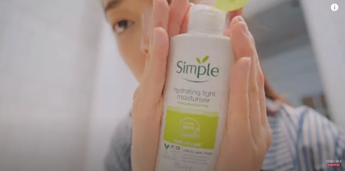 Review sản phẩm Simple được Châu Bùi ưa chuộng trong quá trình chăm sóc da