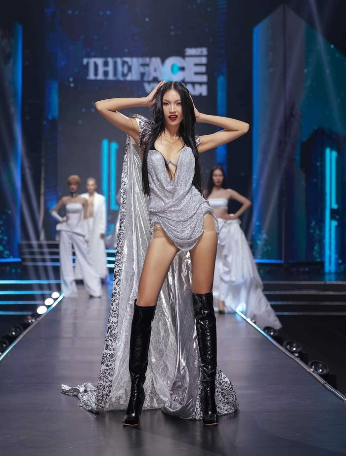 Quán quân The Face Vietnam 2023 Huỳnh Tú Anh giảm ngoạn mục 12kg, vóc dáng chuẩn 'high fashion'