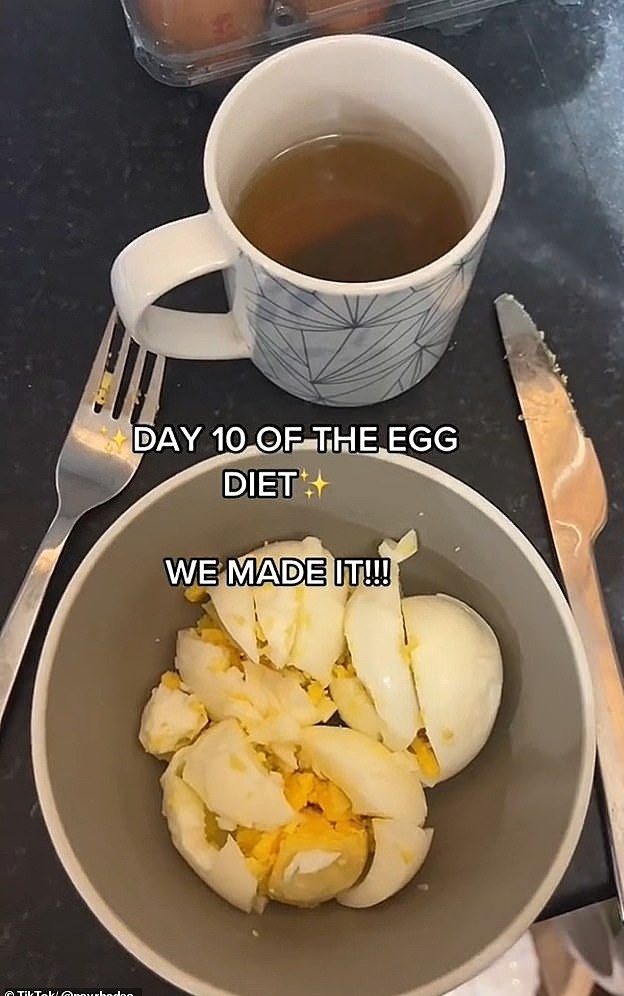 Thực hư trào lưu ăn trứng 10 ngày giảm 5-8kg