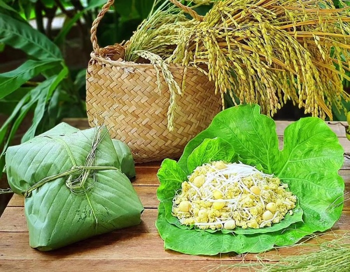 Xôi cốm hạt sen – Thức quà thơm thảo, bình dị của người Hà Thành