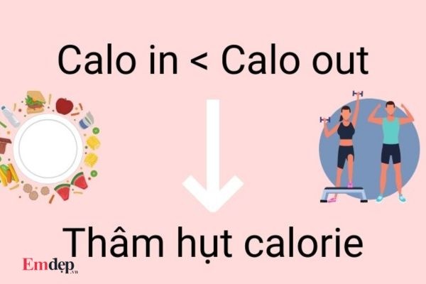 Nguyên tắc giảm calo để giảm cân