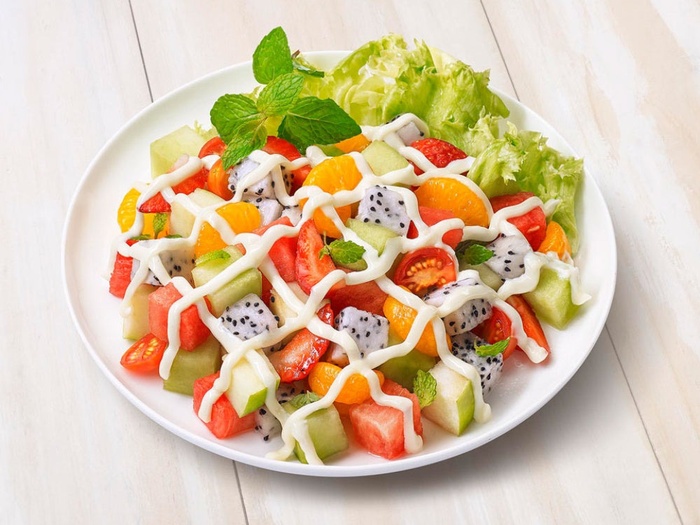 Cách làm salad hoa quả tươi mát, nhanh gọn lại thon dáng, đẹp da