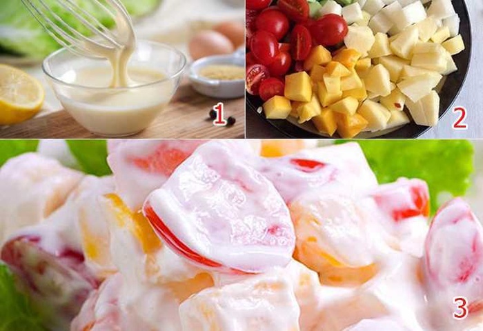 Cách làm salad hoa quả tươi mát, nhanh gọn lại thon dáng, đẹp da